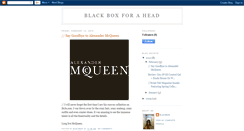 Desktop Screenshot of blackboxforahead.blogspot.com