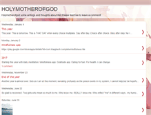 Tablet Screenshot of holymotherofgod.blogspot.com