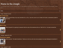 Tablet Screenshot of nurseinthejungle.blogspot.com