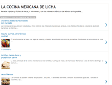 Tablet Screenshot of lacocinamexicanadelicha.blogspot.com