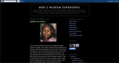 Desktop Screenshot of mod2museumexperience.blogspot.com