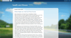 Desktop Screenshot of betterhealthandfitnesstoday.blogspot.com