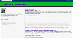 Desktop Screenshot of hortonslawncarellc.blogspot.com