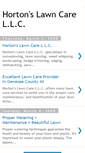 Mobile Screenshot of hortonslawncarellc.blogspot.com