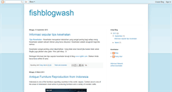 Desktop Screenshot of fishblogwash.blogspot.com