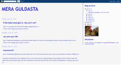 Desktop Screenshot of meraguldasta.blogspot.com