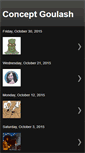 Mobile Screenshot of conceptgoulash.blogspot.com