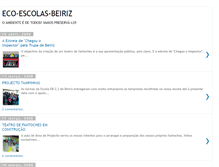 Tablet Screenshot of eco-escolas-beiriz.blogspot.com