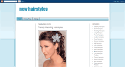 Desktop Screenshot of hair-styles-new.blogspot.com