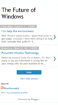 Mobile Screenshot of futureefficientwindows.blogspot.com