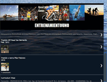 Tablet Screenshot of entrenamientouno.blogspot.com