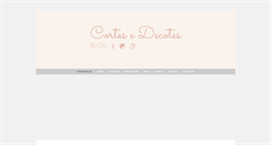 Desktop Screenshot of cortesedecotes.blogspot.com