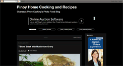 Desktop Screenshot of pinoyhomecookingrecipes.blogspot.com