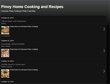 Tablet Screenshot of pinoyhomecookingrecipes.blogspot.com