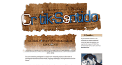 Desktop Screenshot of criticaconsentido.blogspot.com