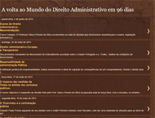 Tablet Screenshot of direitoadministrativoem96dias.blogspot.com