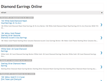 Tablet Screenshot of diamond-earrings-online.blogspot.com