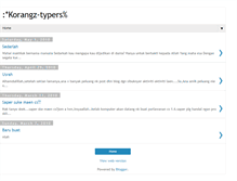 Tablet Screenshot of korangz.blogspot.com