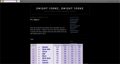 Desktop Screenshot of dwightyorkecup.blogspot.com