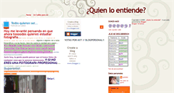 Desktop Screenshot of enfermedadosentimiento.blogspot.com