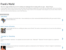 Tablet Screenshot of 2franksworld.blogspot.com