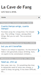 Mobile Screenshot of lacavedefang.blogspot.com