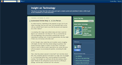 Desktop Screenshot of onsitetechnology.blogspot.com