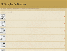 Tablet Screenshot of elejemplardetemixco.blogspot.com