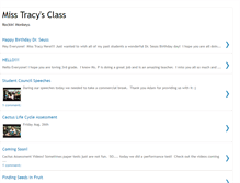 Tablet Screenshot of misstracyclass.blogspot.com