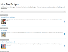 Tablet Screenshot of nicedaydesigns-ruth.blogspot.com