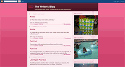 Desktop Screenshot of crystal-thewritersblog.blogspot.com