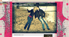 Desktop Screenshot of carstonandtiffanytaylor.blogspot.com