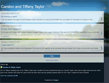 Tablet Screenshot of carstonandtiffanytaylor.blogspot.com