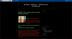 Desktop Screenshot of bienalbrasilbruxelaseventos.blogspot.com