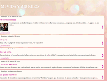 Tablet Screenshot of mividaconkilos.blogspot.com