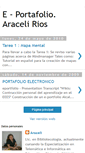 Mobile Screenshot of e-portafolio-araceli.blogspot.com