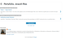 Tablet Screenshot of e-portafolio-araceli.blogspot.com