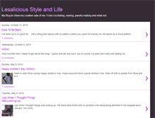 Tablet Screenshot of lesalicious.blogspot.com