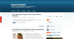 Desktop Screenshot of hayatcilingiri.blogspot.com