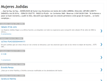 Tablet Screenshot of mujeresjodidas.blogspot.com