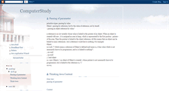 Desktop Screenshot of mycomputerstudy.blogspot.com