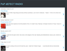 Tablet Screenshot of popdefectradio.blogspot.com