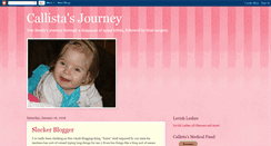 Desktop Screenshot of callistasjourney.blogspot.com