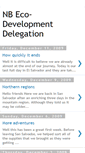 Mobile Screenshot of nbeco-developmentdelegation.blogspot.com