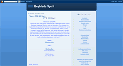 Desktop Screenshot of beyblade-spirit.blogspot.com