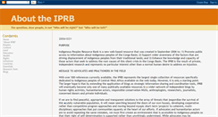 Desktop Screenshot of iprb-about.blogspot.com