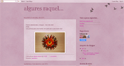 Desktop Screenshot of alguresraquel.blogspot.com