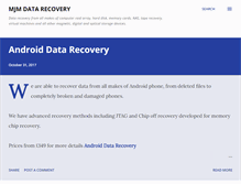 Tablet Screenshot of mjmdatarecovery.blogspot.com