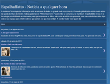 Tablet Screenshot of espalhaffattos.blogspot.com