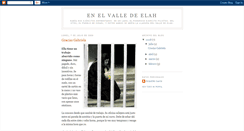 Desktop Screenshot of elvalledeelah.blogspot.com